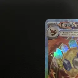 Pokemon Flareon ex 146/131 Prismatic Evolutions Special Illustration Rare NM/M! - Image 2