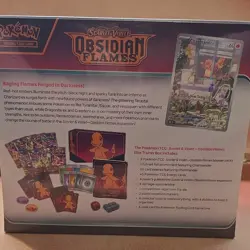 Pokemon TCG Scarlet & Violet Obsidian Flames Elite Trainer Box Charmander - Image 2
