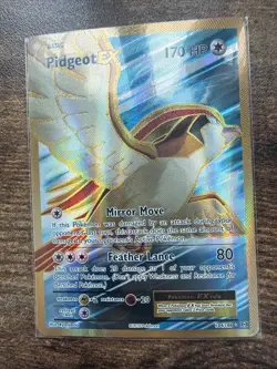 Pokemon TCG XY Evolutions Pidgeot EX Full-Art Ultra Rare Holo Card 104/108 - Image 2