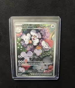 Pokemon 2023 Maushold 226/193 Paldea Evolved Illustration Rare Full Art Holo - Image 1