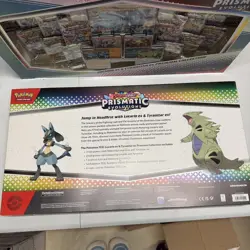 3 Pokemon TCG Lucario ex & Tyranitar ex Premium Collection Boxes Factory Sealed - Image 2