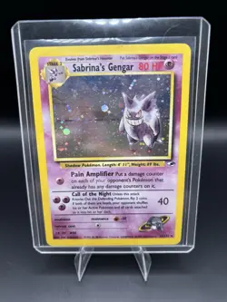 Pokemon Sabrina's Gengar Holo Foil 014/132 Gym Heroes - Image 1