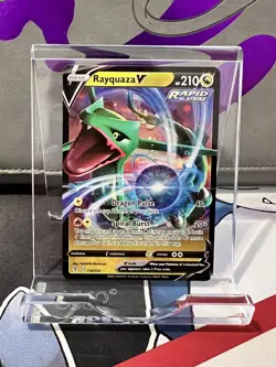 Rayquaza V 110/203 SWSH07: Evolving Skies Holo Pokemon TCG - Image 1