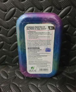 Pokemon Prismatic Evolutions Mini Tin Flareon New Sealed! - Image 2