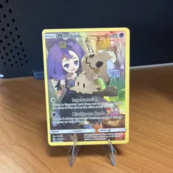 Pokemon TCG Mimikyu 245/236 Secret Rare Cosmic Eclipse Near Mint Condition - Image 1