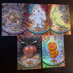 Vintage Topps Pokemon Lot -🔥rainbow Holo Foil AND textured - Image 1