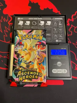 VERY HEAVY! GOD PACKUUU 22.56g Ascended Heroes Pokemon TCG Booster (SEALED) - Image 1