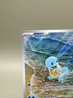 Squirtle 170/165 Illustration Rare - Pokemon Scarlet & Violet 151 - English - NM - Image 2