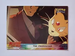 Pokemon Topps - The Proposition #5 (Silver Holo) - First Movie - light bends - Image 1