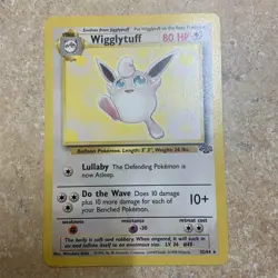 Wigglytuff - 32/64 Jungle - Non Holo- Pokemon TCG - 1999 LP - Image 1