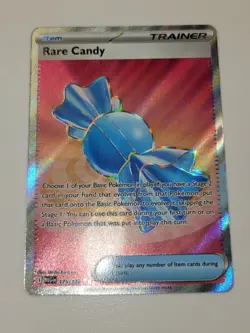 Rare Candy 175/132 Pokemon TCG Mega Evolution Full Art Holo Ultra Rare (MINT) - Image 2