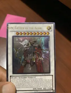 Yu-gi-oh! Card - Atomic Scrap Dragon & Odin, Father of the aesir - Misprint Utr - Image 4