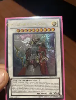 Yu-gi-oh! Card - Atomic Scrap Dragon & Odin, Father of the aesir - Misprint Utr - Image 5