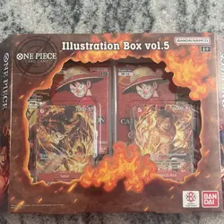 Bandai One Piece TCG Illustration Box vol.5 & vol.6 sealed lot of 2 - Image 3