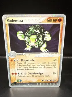 Pokemon TCG Golem EX Dragon 91/97 Holo Rare (2003) - Image 1