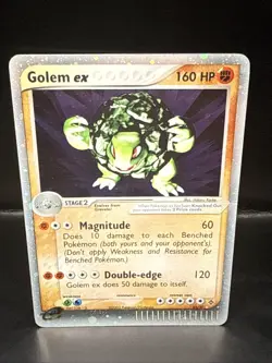 Pokemon TCG Golem EX Dragon 91/97 Holo Rare (2003) - Image 2