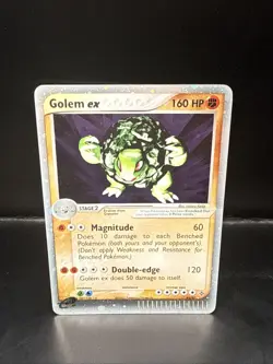 Pokemon TCG Golem EX Dragon 91/97 Holo Rare (2003) - Image 3