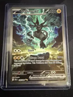 Zekrom ex 166/086 Sv: Black Bolt Special Illustration Rare Holo Pokemon TCG - Image 1