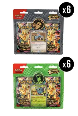 (12) Pokemon TCG Mega Evolution Ascended Heroes 2-Pack Blister x 12 LOT 1/2 Case - Image 2