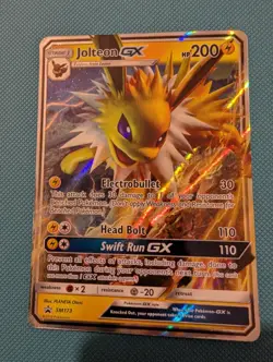 Jolteon GX - SM173 - Sun & Moon Black Star Promo - Pokemon TCG - Image 1