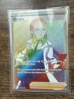 Oleana 202/192 Rebel Clash Rainbow Full Art Secret Rare Trainer Pokemon TCG NM - Image 2
