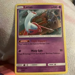 Holographic Pokemon ￼Black Star ⭐ Promo ⭐ Pokemon TCG Latias - SM87 - Image 1