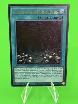 Yu-Gi-Oh Maze Of Muertos Call Of The Forgotten Ultra Rare MZMU-EN007 NM!!! - Image 1