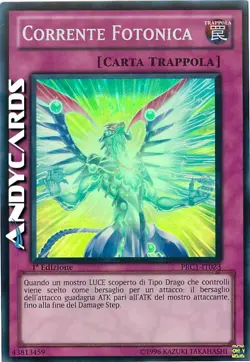 CORRENTE FOTONICA • (Photon Current) • Super R • PRC1 IT023 • heavy pl • Yugioh! - Image 1