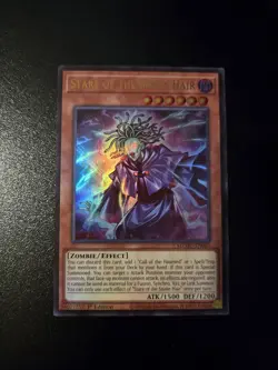 Yugioh Stare of the Snake Hair MZMU-EN003 Ultra Rare 1st Edition NM - Image 1