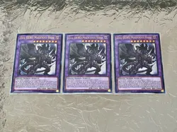 3x Evil Hero Malicious Bane | LDS3-EN033 | 1st Editions | Ultra Rares | YuGiOh! - Image 1