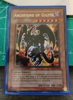 Archfiend of Gilfer JMP-EN003 Shonen Jump Magazine Promos Limited Edition - Image 1