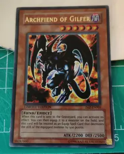 Archfiend of Gilfer JMP-EN003 Shonen Jump Magazine Promos Limited Edition - Image 2