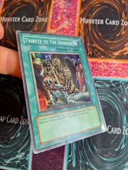 Yu-Gi-Oh! Tribute to The Doomed MRD-057 Super Rare OG Unlimited MP/HP - Image 2