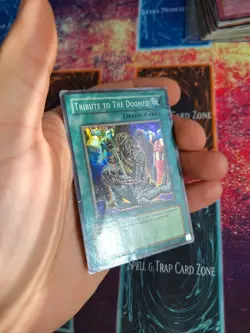 Yu-Gi-Oh! Tribute to The Doomed MRD-057 Super Rare OG Unlimited MP/HP - Image 3