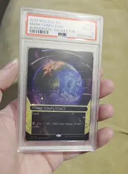 Magic Mana Confluence (0115) (Borderless) Edge of Eternities Galaxy Foil PSA 8 - Image 2