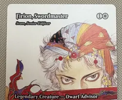 Magic the Gathering MTG Final Fantasy Firion Swordmaster Art Through the Ages 3 - Image 2