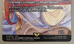 Magic the Gathering MTG Final Fantasy Firion Swordmaster Art Through the Ages 3 - Image 3