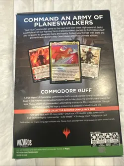 Commander Masters Magic The Gathering Commodore Guff Planeswalker Party New 195166234359 - Image 2