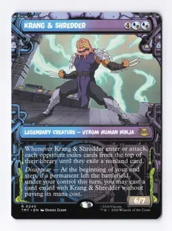 Krang & Shredder (Showcase) 0245 (R) MTG Teenage Mutant Ninja Turtles (TMT) - Image 1