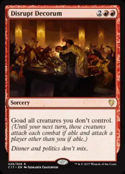 Disrupt Decorum - LP R : Commander 2017 - Image 1