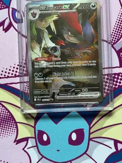 Pokemon TCG - N's Zoroark ex Card 185/159 - Journey Together - Graded - ACE 10 - Image 3