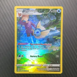 Pokemon Vaporeon TG02/TG30 Brilliant Stars Trainer Gallery Holo Card - Image 1