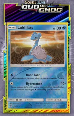 Lokhlass Reverse - SL09:Duo De Choc - 31/181 - Carte Pokemon Francaise - Image 1