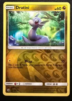 Pokemon Dratini Reverse Holo 34/70 – Dragon Majesty 2018 – Near Mint - Image 1
