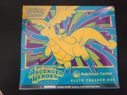 Factory Sealed Pokemon Center Exclusive Ascended Heroes Elite Trainer Box (ETB) - Image 1