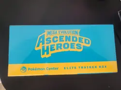Factory Sealed Pokemon Center Exclusive Ascended Heroes Elite Trainer Box (ETB) - Image 3