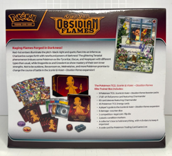 Pokemon TCG: ​Scarlet & Violet Obsidian Flames Factory Sealed Elite Trainer Box - Image 2