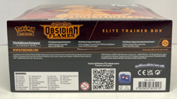 Pokemon TCG: ​Scarlet & Violet Obsidian Flames Factory Sealed Elite Trainer Box - Image 3