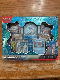 Pokemon TCG: Gyarados ex Premium Collection Box - 6 Packs - Factory Sealed BOX B - Image 1