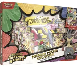 Pokemon TCG Mega Lucario Premium Poster Collection Ascended Heroes PREORDER - Image 3